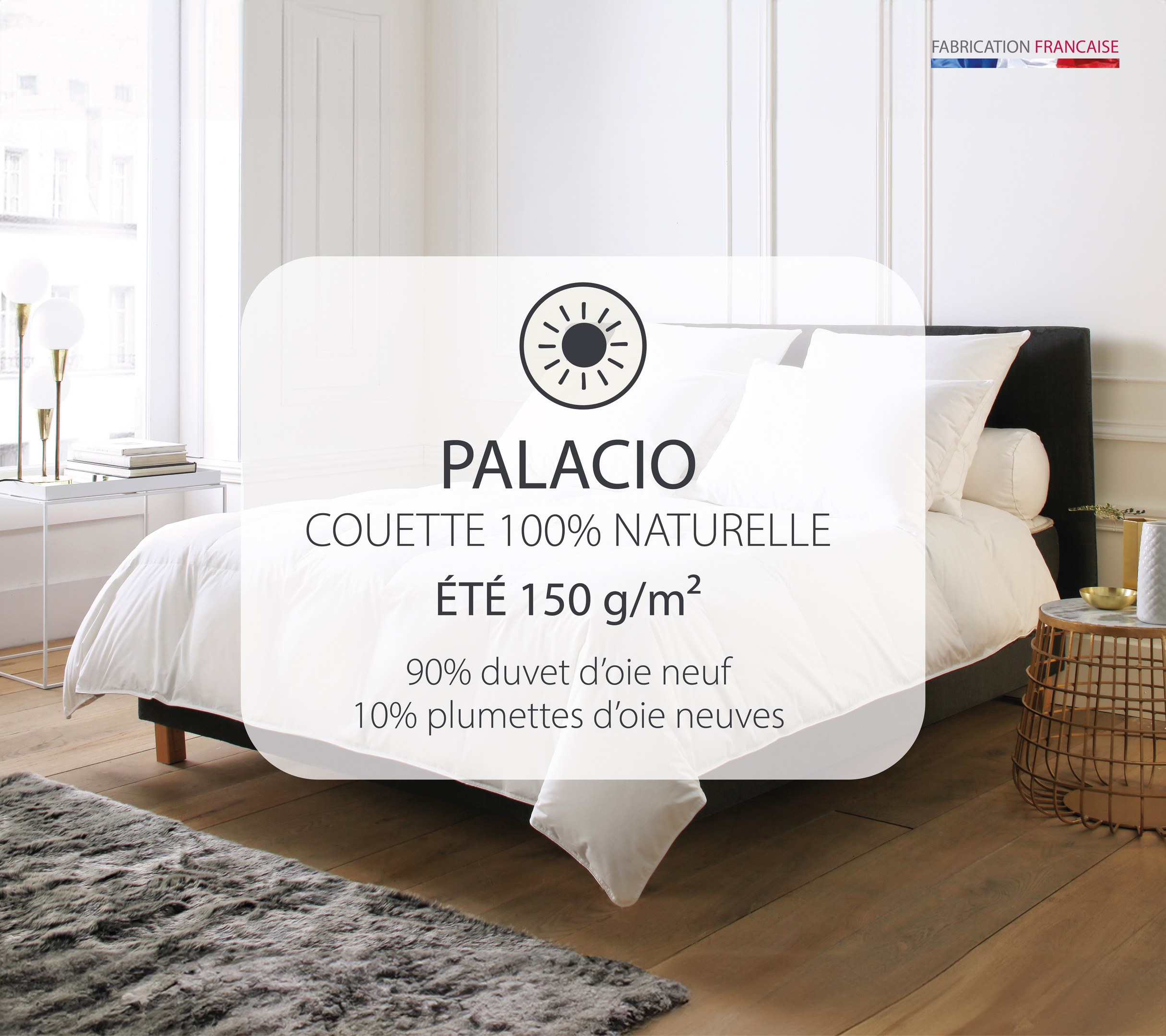 COUETTE NATURELLE PALACIO . 