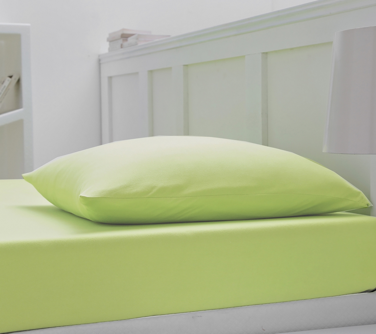 ENSEMBLE UNI COTON EXTENSIBLE ANIS 