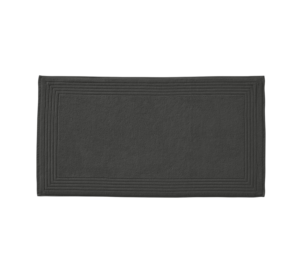 TAPIS DE BAIN UNI  ANTHRACITE 