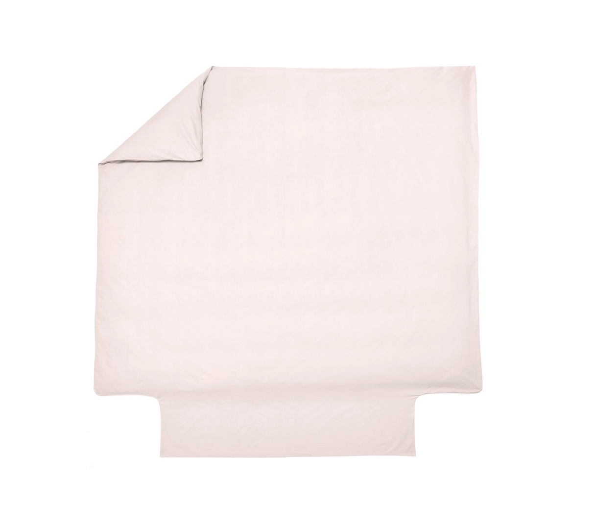 HOUSSE DE COUETTE UNI PERCALE PETALE 