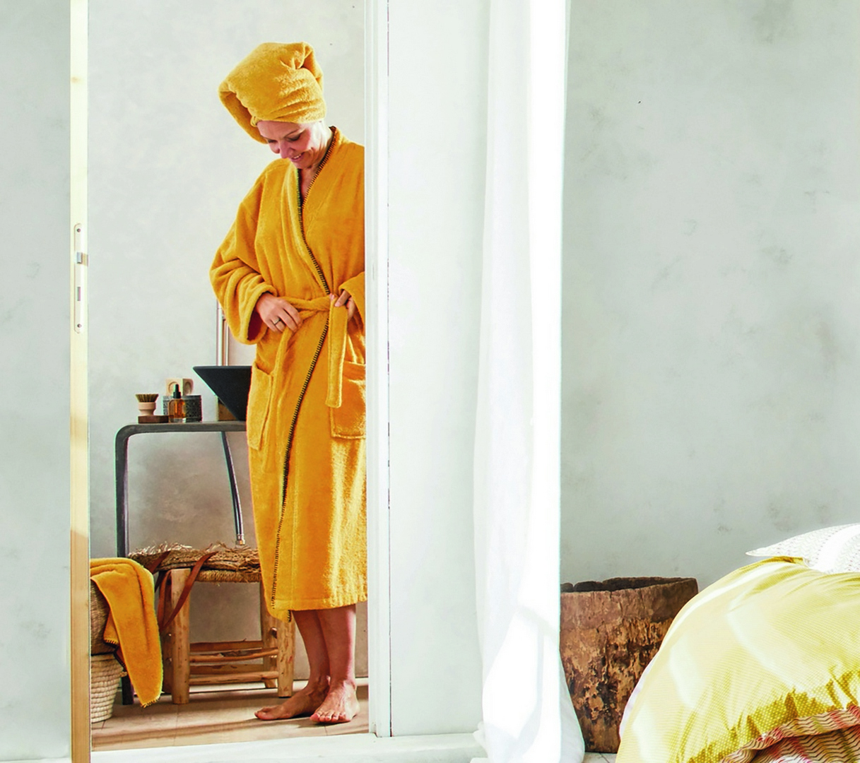 PEIGNOIR INTIME CURRY 