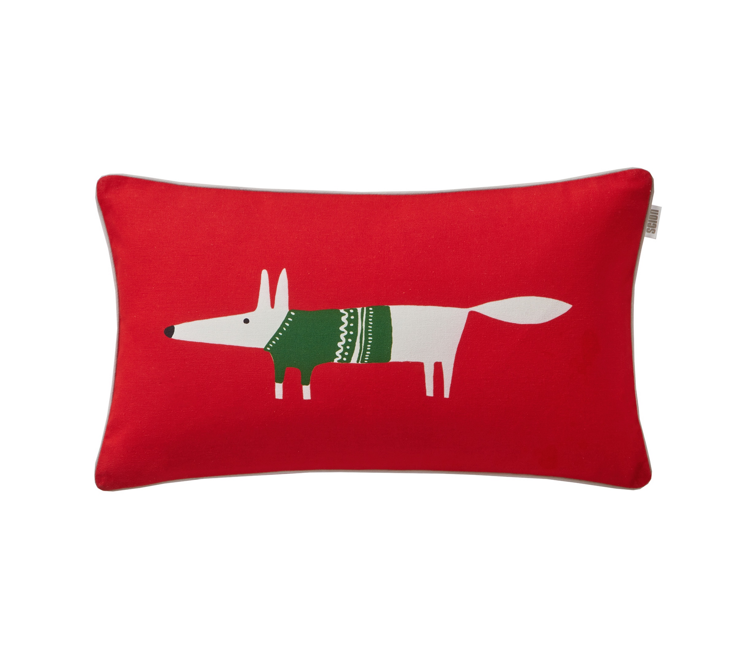 ENSEMBLE ENVELOPPE COUSSIN FOXY ROUGE 