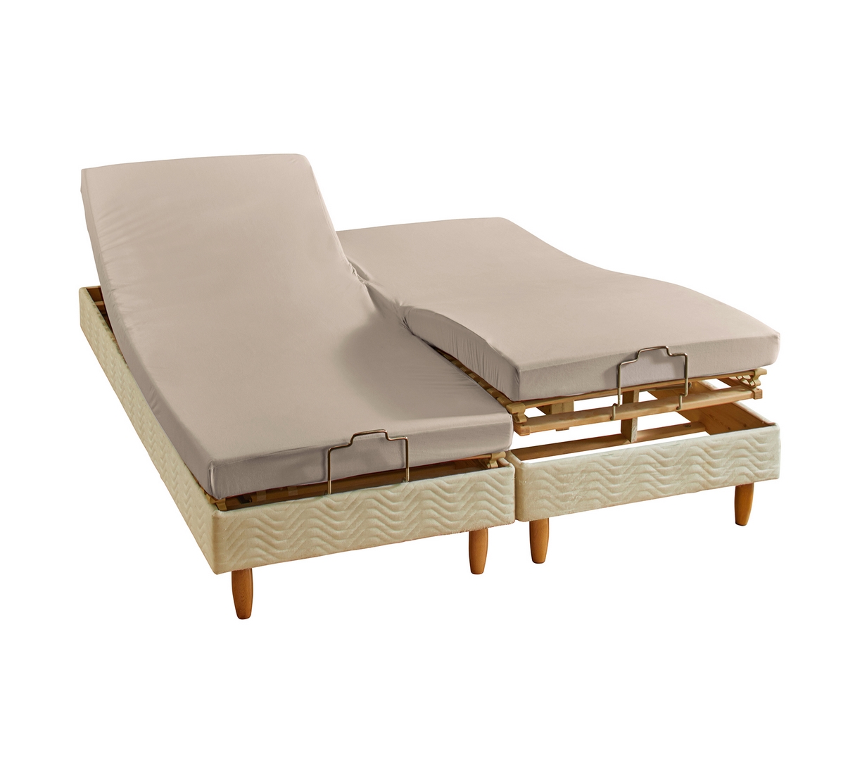 ENSEMBLE UNI COTON EXTENSIBLE CHANVRE 