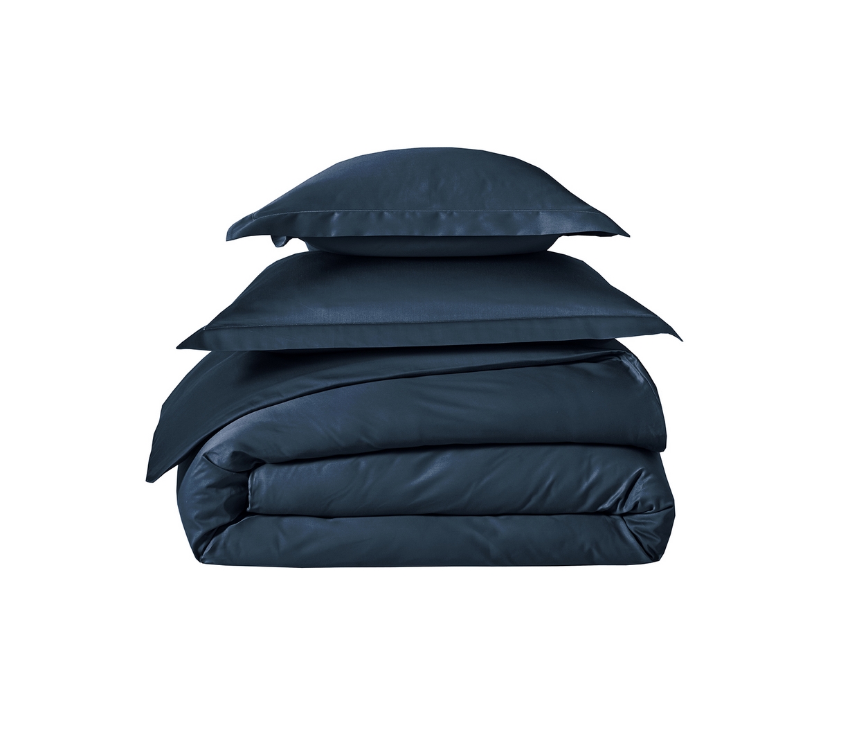 ENSEMBLE UNI SATIN BLEU CORINTHE 