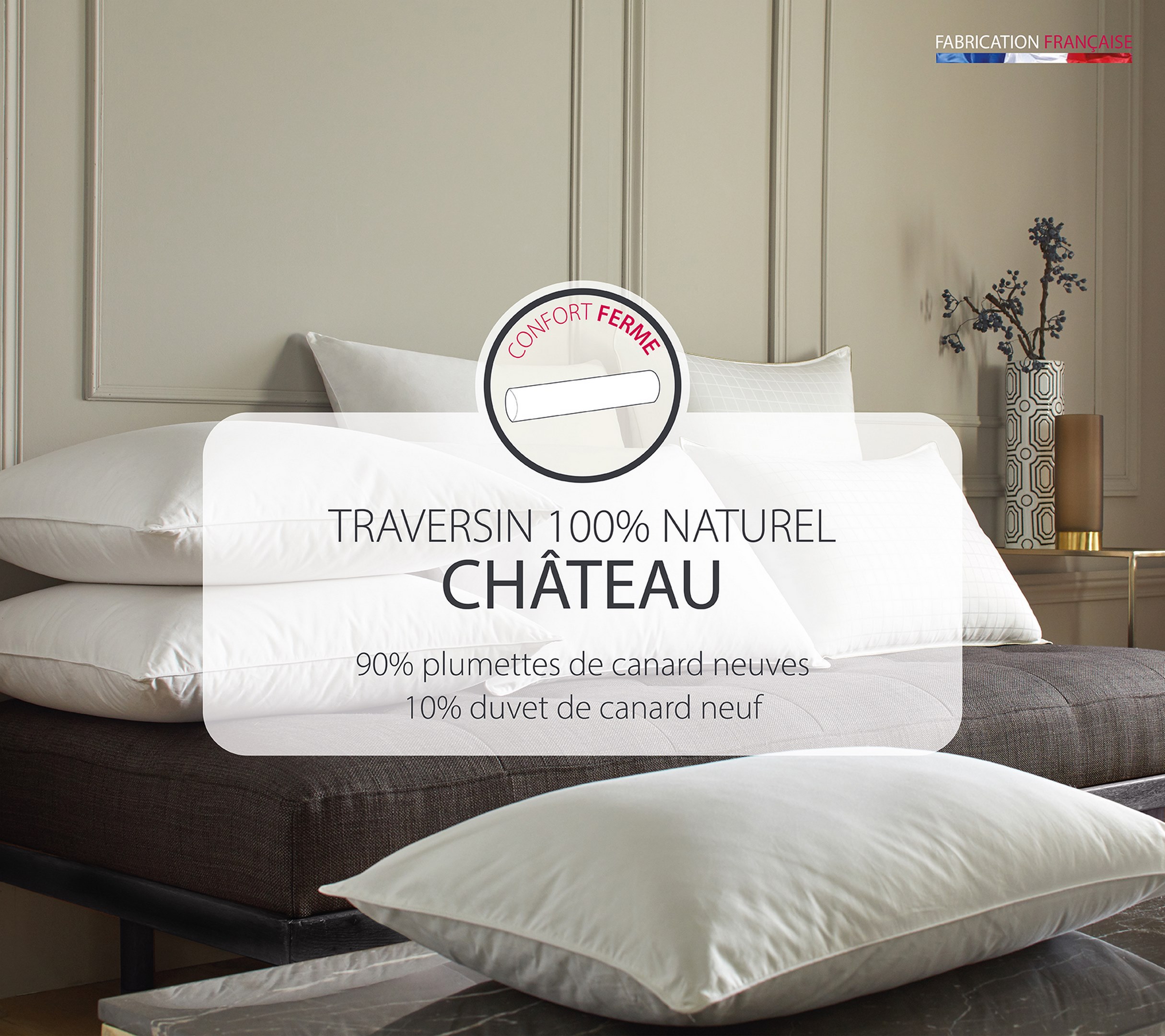 TRAVERSIN NATUREL CHATEAU . 