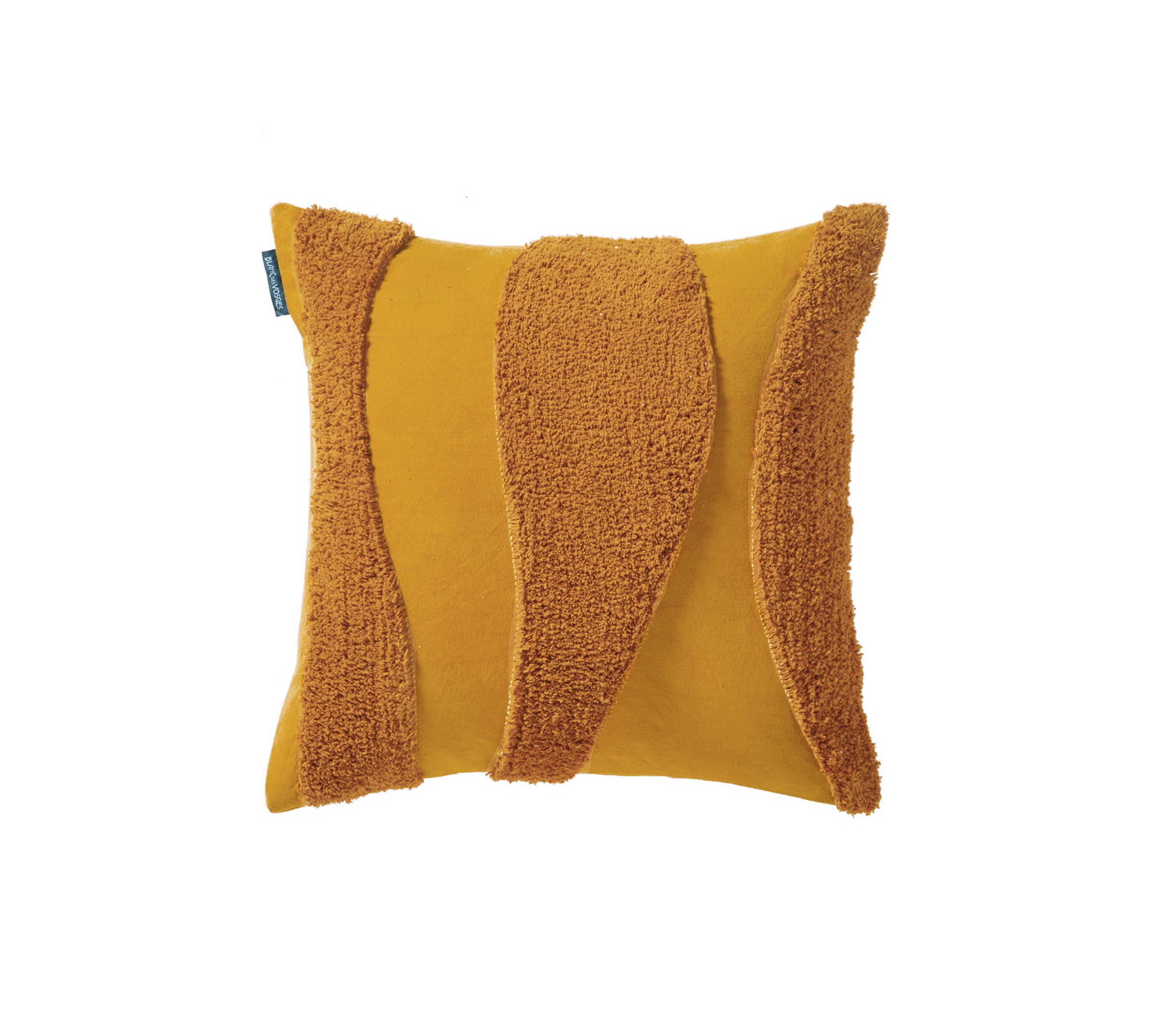 Coussin décoratif Salsa Miel Blanc des Vosges 45x45