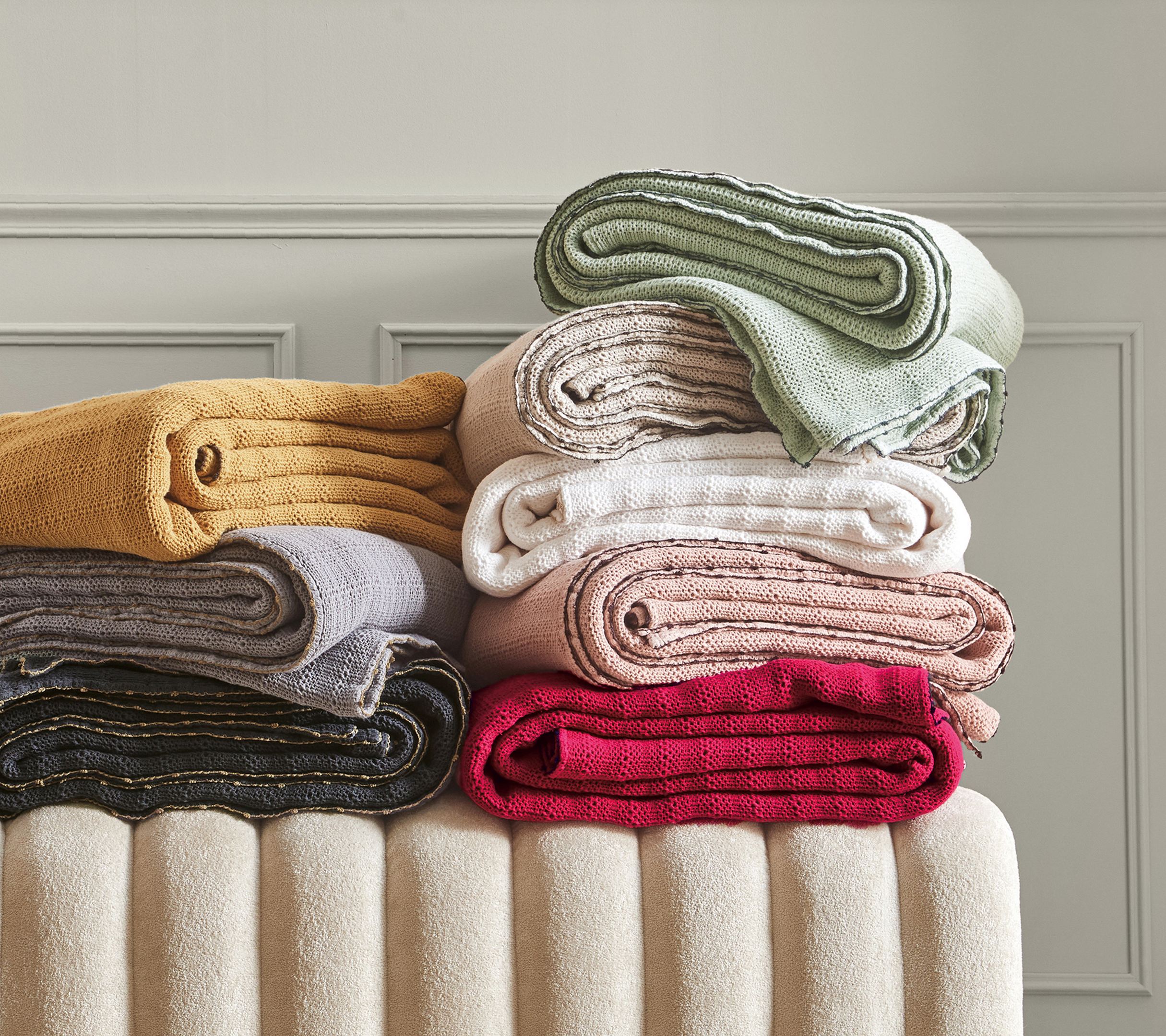 Plaid Blanc des Vosges Artesia