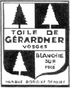 Label trois sapin blanchiment sur pré